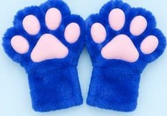 Paws color azul.
