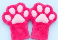 Paws color fucsia.